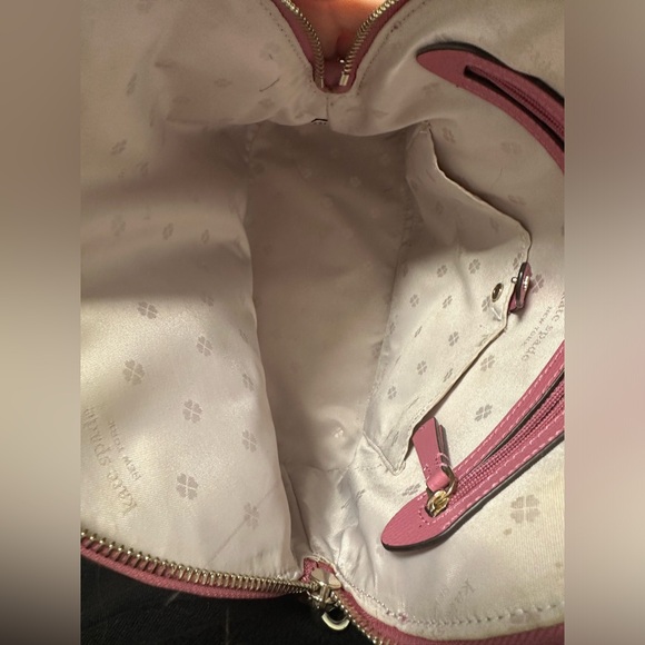 Kate spade pink satchel bag like new excellent condition - Picture 8 of 9